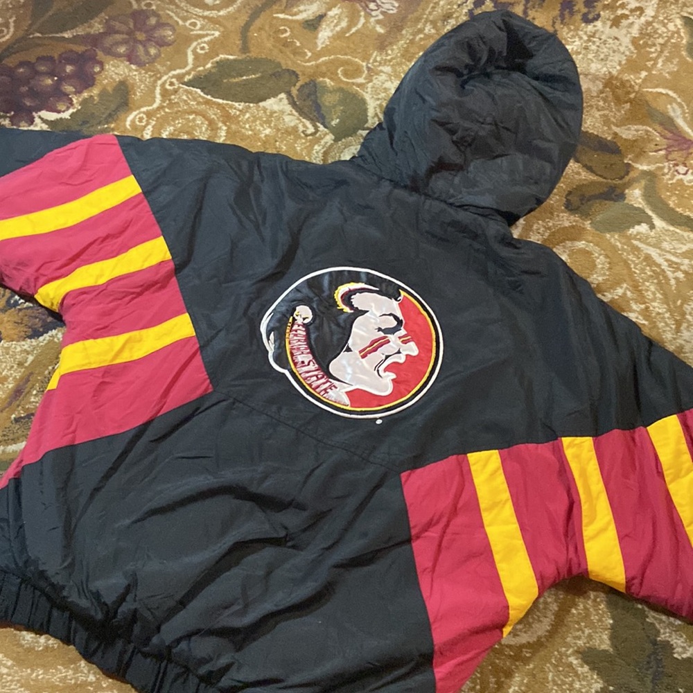 90’s Starter Florida State anorak Jacket - Picture 6 of 9